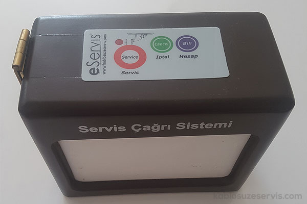 Peçetelik Çağrı Ünitesi